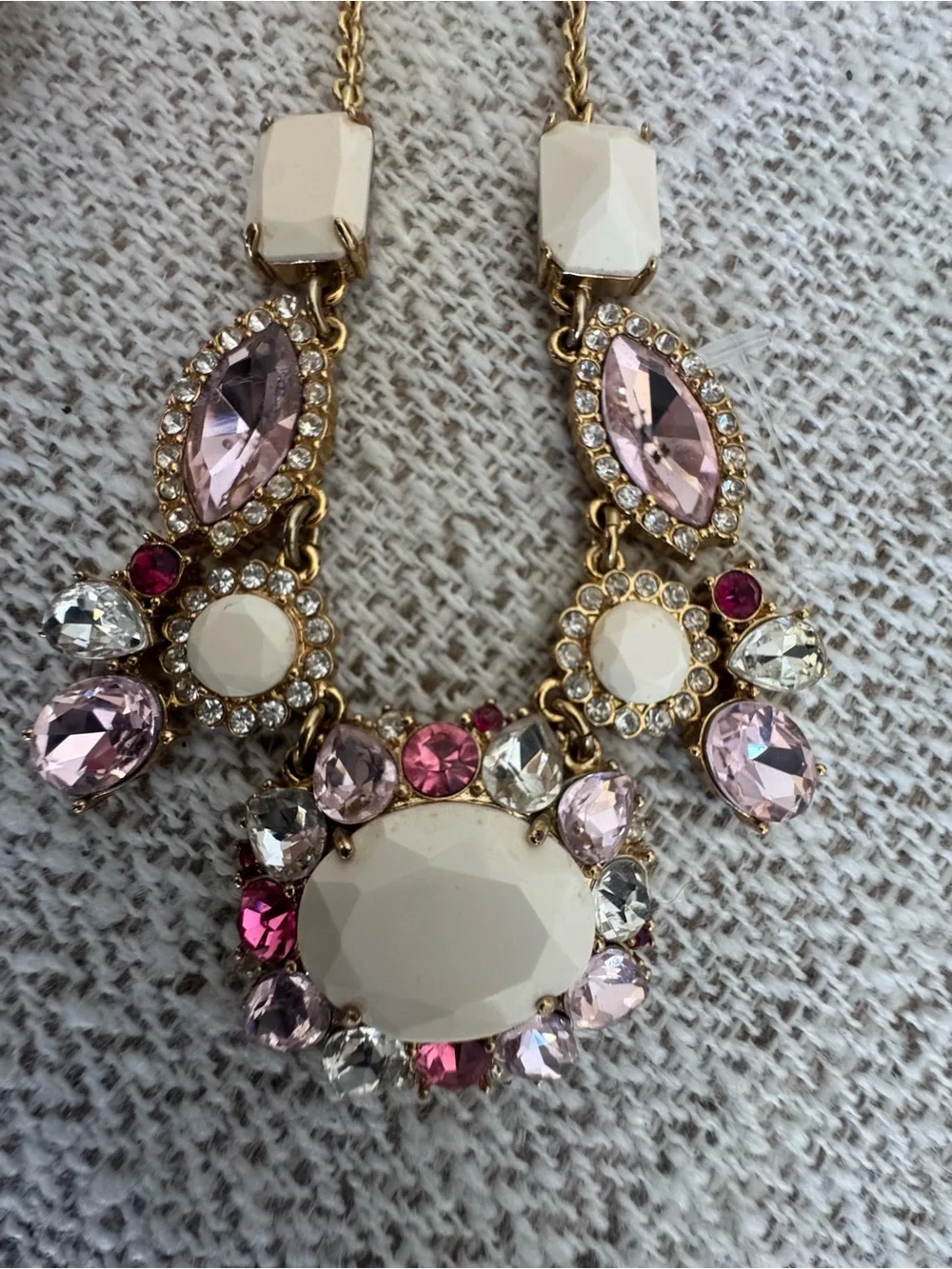 Kate Spade Garden Bed Gems collar necklace